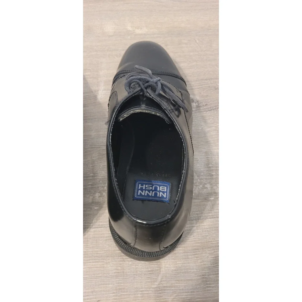 Men's Nunn Bush Black‎ Leather Dress Shoes Size 8M